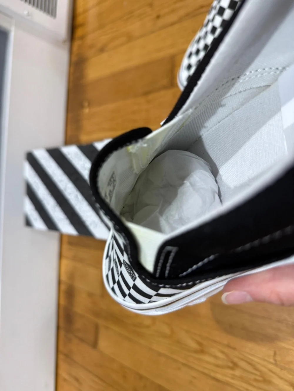 Vans never worn